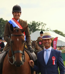 Olympic Champion, Carl Hester enjoys a ‘heavenly day out’ at Moreton Show